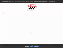 Tablet Screenshot of piano-thilemann.de